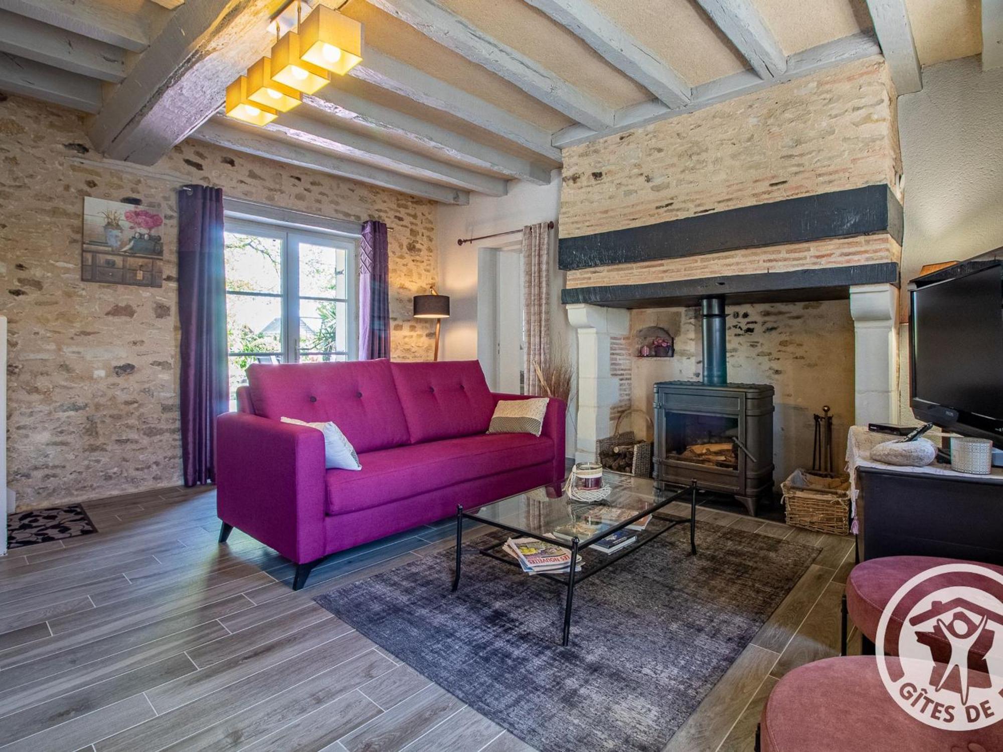 Gite Charmant Avec Jardin, Proche Activites Nautiques - Fr-1-622-75 Morannes sur Sarthe-Daumeray Exterior foto