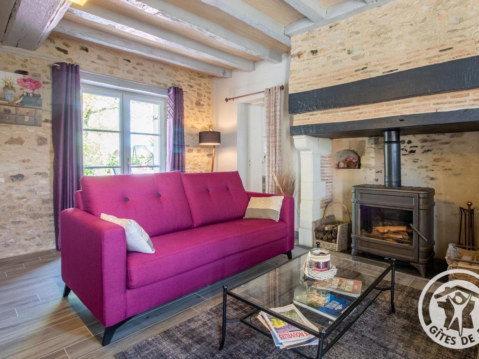 Gite Charmant Avec Jardin, Proche Activites Nautiques - Fr-1-622-75 Morannes sur Sarthe-Daumeray Exterior foto